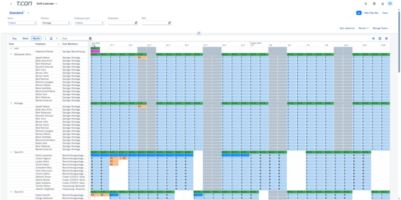 Schichtkalender